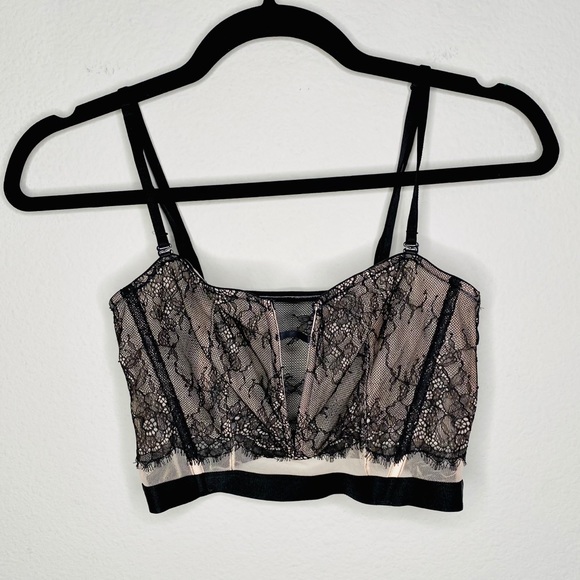 lace corset bralette